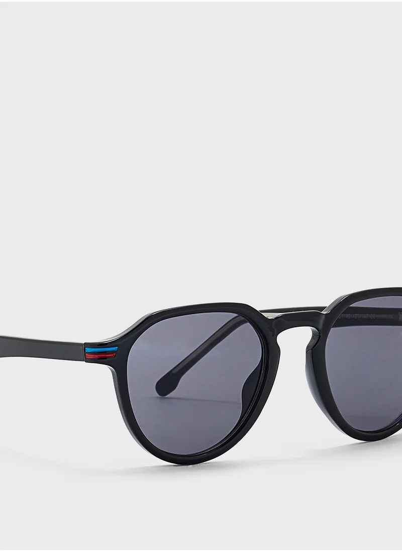 Robert Wood Polarized Lens Round Sunglasses
