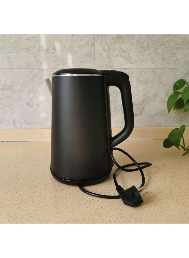 Denx "DENX DX2087 Electric Kettle – 1.6L Stainless Steel, 1500W Power, Electronic Temperature Control with LED Display, Fast Boil in 5-6 Minutes, Auto Shut-Off, 90cm Cable Length" - Image 5