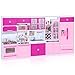 Mastom Kitchen Playset for Girls Play Kitchen Toys for Dolls with Realistic Lights Sounds 56PCS Kids Pretend Play Kitchen Toy Accessories Gifts for Toddlers Girls 3 4 5 6 Year Old - Image 2