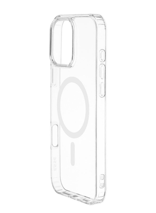 ESSE حافظة MagSafe AirSkin 2 في 1 لجهاز iPhone 16 Pro حافظة MagSafe زجاج مقسى شفاف - Image 2