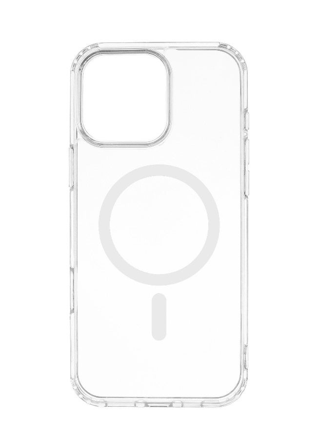 ESSE حافظة MagSafe AirSkin 2 في 1 لجهاز iPhone 16 Pro حافظة MagSafe زجاج مقسى شفاف - Image 1