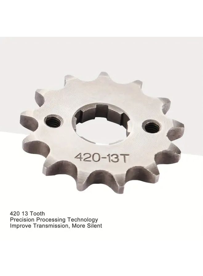 Motorcycle Front Sprocket 420 Chain 13 Teeth 20mm Bore Replacement For 50cc 70cc 90cc 125cc Dirt Bike ATV Go Kart - Image 4