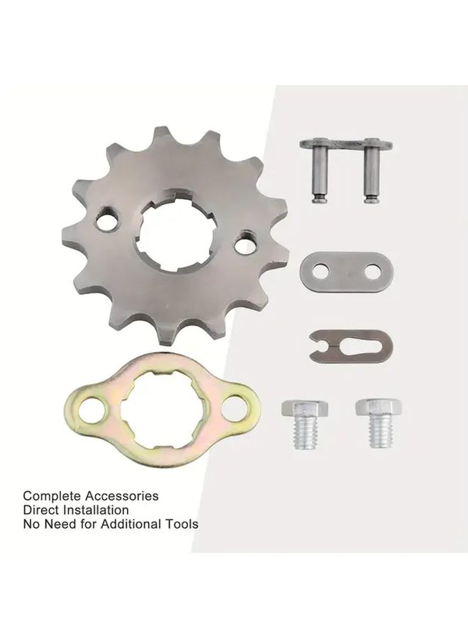 Motorcycle Front Sprocket 420 Chain 13 Teeth 20mm Bore Replacement For 50cc 70cc 90cc 125cc Dirt Bike ATV Go Kart - Image 2