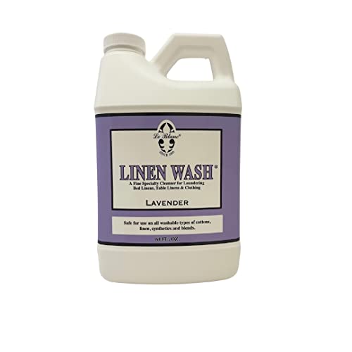 Le Blanc® Lavender Linen Wash® – Luxury Laundry Cleanser for Bed & Table Linens- 64 oz. (1 pack) - Image 1