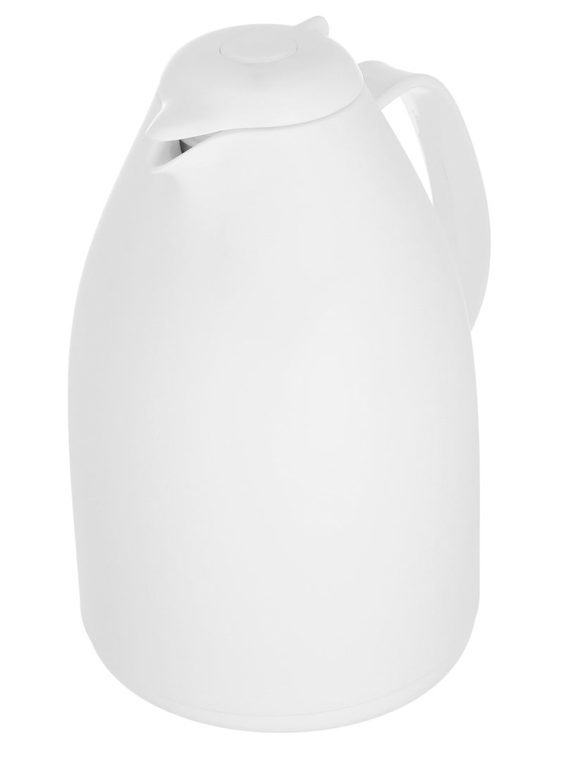 Alsaif Gallery Elegance Penguin Thermos, 1.5 liters, glass inner container, plastic outer shell - white - Image 4