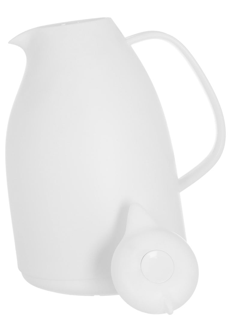 Alsaif Gallery Elegance Penguin Thermos, 1.5 liters, glass inner container, plastic outer shell - white - Image 5