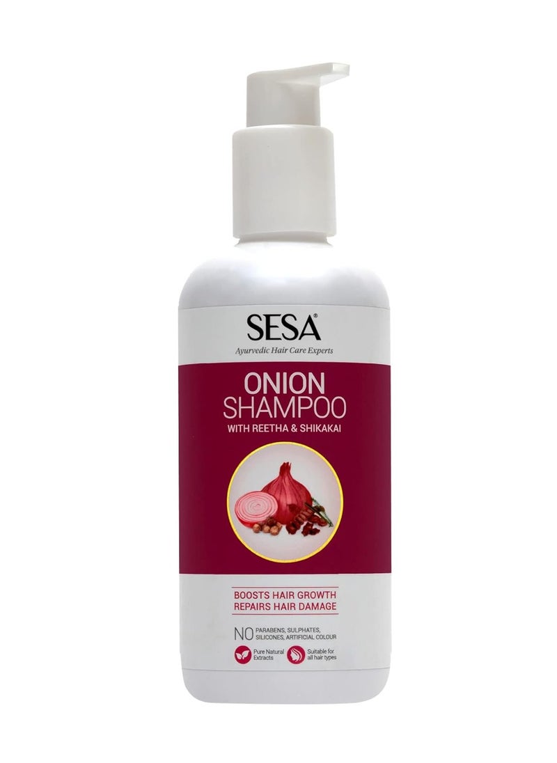 Sesa Onion Shampoo with Reetha Shikakai Hair Growth Hair Damage Hair Strengthening 300 ml - pzsku/ZE5DC89F1ABE4BAAB2DE5Z/45/_/1698841773/421f603e-edc1-43d1-93e7-53847de8d52d