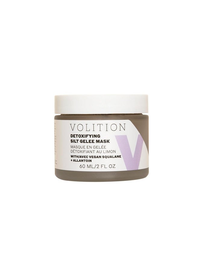 VOLITION - Beauty Detoxifying Silt Gelée Mask With Vegan Squalane + Allantoin 60Ml/2Oz - Detoxifies, Smoothes, Hydrates - Image 1