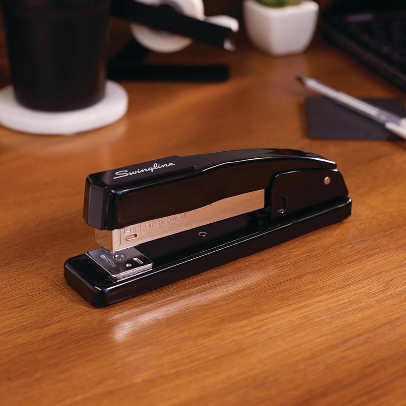 Swing Line Commercial Stapler, 20 Sheet Capacity, Jam Free, Metal, 2 Pack, Black (44401AZ) - Image 2