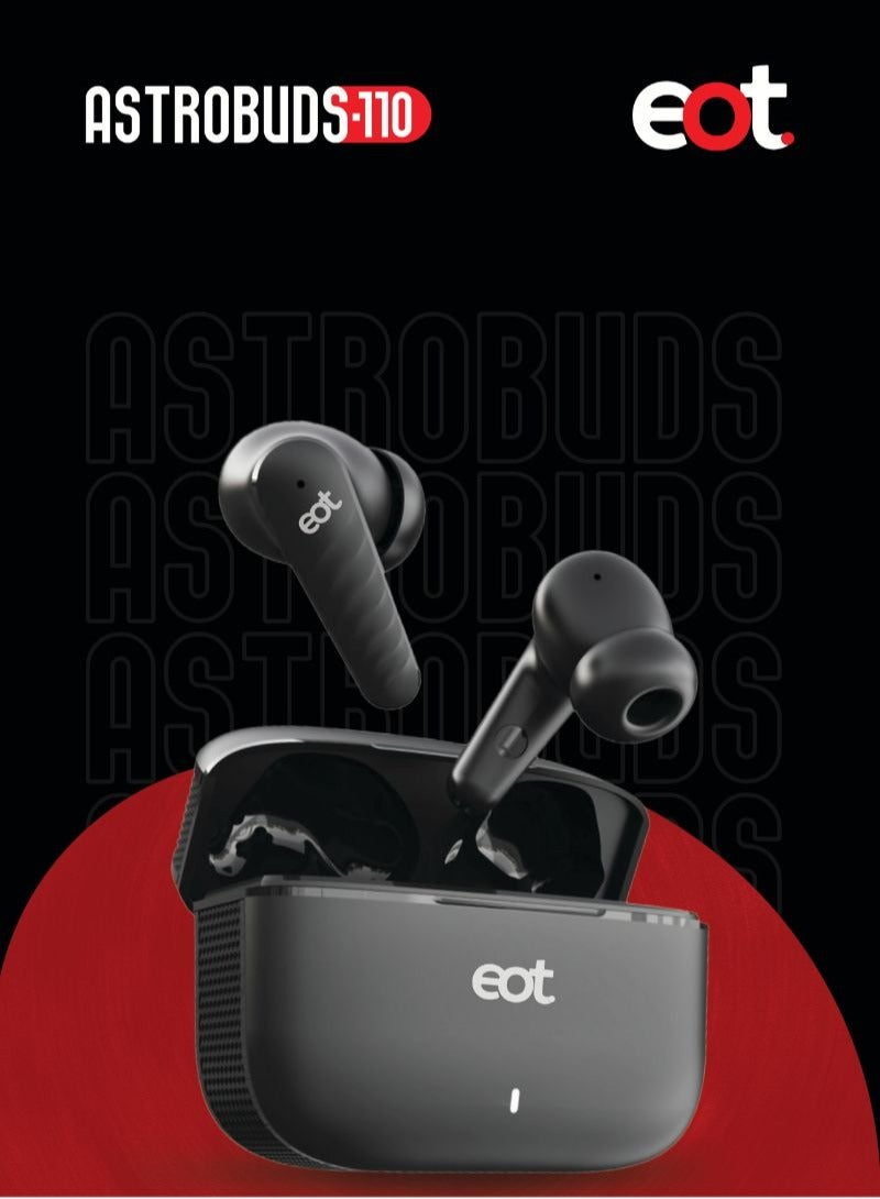 eot ASTROBUDS-110 True Wireless Earbuds | 35H Battery | HiFi Sound with AAC Audio | 13mm Dual Drivers | 45ms Low Latency | Quad Mic ENC | BoomX Bass - Image 3