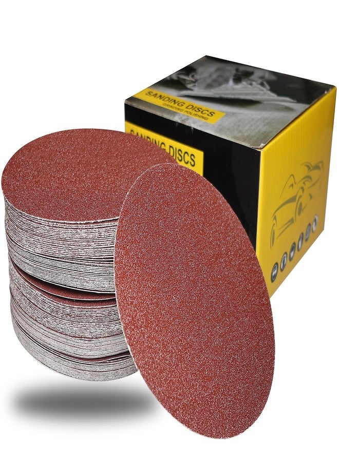 SACKORANGE 100 PCS 5" PSA Sanding Discs -20 Each of 60, 80, 120, 180, 240, Grit- 5 Inch Self Adhesive Stickyback Sandpaper Discs for DA Sander, Sand Automotive Car Paint, Woodworking Wood, Metal - Image 1