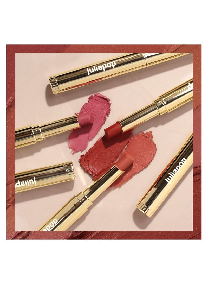 JULIA POP Silky Charming Nude Lipstick - Image 4