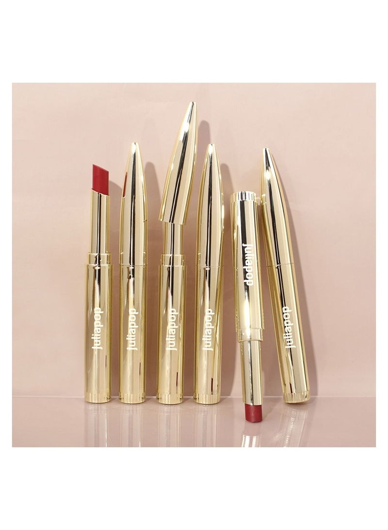 JULIA POP Silky Charming Nude Lipstick - Image 5