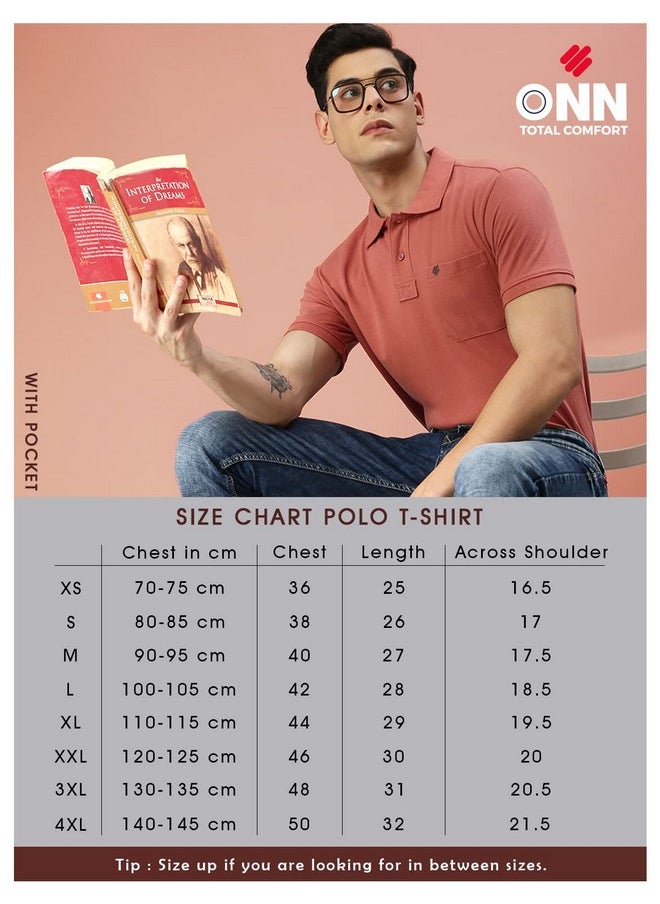 ONN - ONN Men's Solid Regular Fit Polo NC432_MRN_1PC_Maroon_L - Image 1