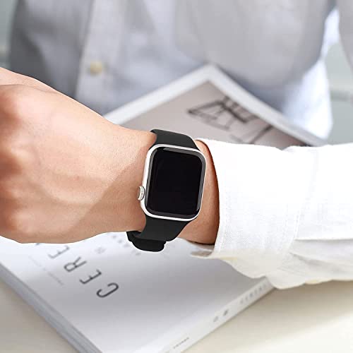 AMSKY 6 Pack Sport Bands Compatible with Apple Watch Band 38mm 40mm 41mm 42mm 44mm 45mm 49mm 46mm,Silicone Waterproof Strap for iWatch Apple Watch Series 11 10 9 Ultra 8 7 6 5 4 3 2 1 SE Women Men - Image 5