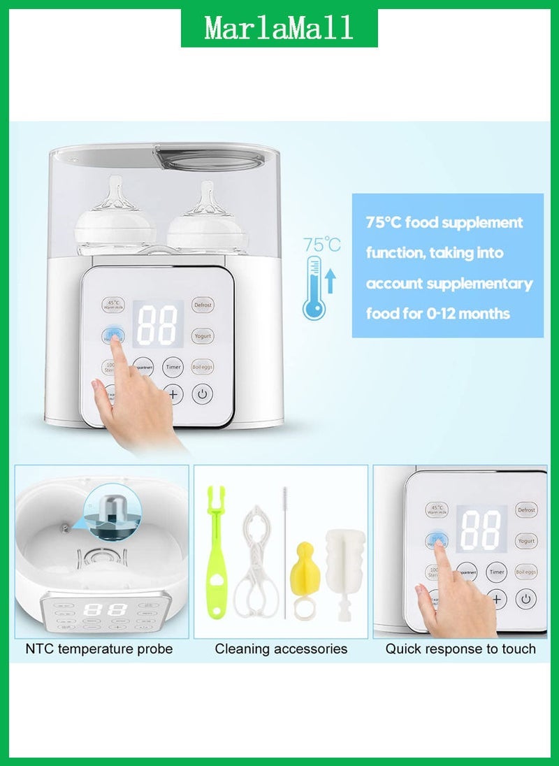 Baby Bottle Warmer - White
