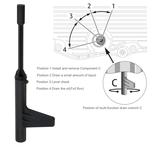ePathChina Transmission Oil Filling Tool Fit for Mercedes Benz 725.0 9-Speed Transmission, Plastic Oil Draining Tool Adapter Kit - Image 5