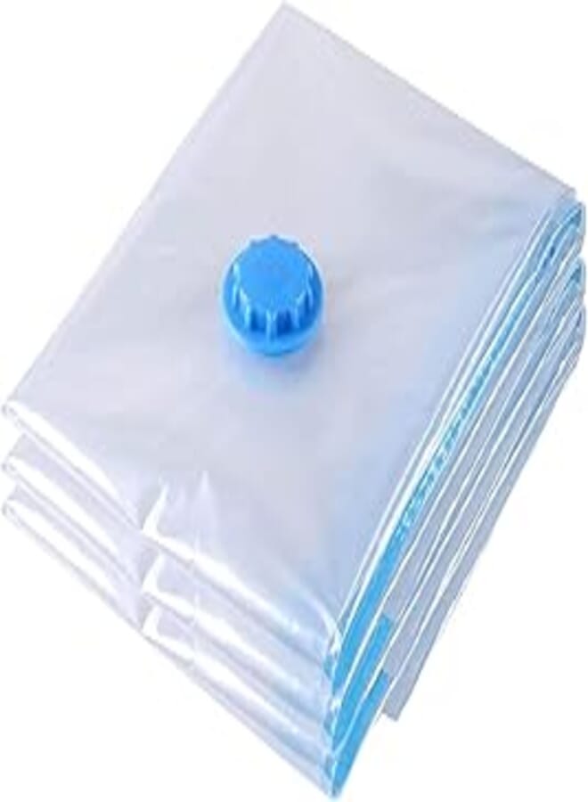 Pack of 3 Strong Vacuum Storage Space Savings Bags Reusable Space Saver Save 80% Storage Space Strong Vacuum Compressed Bags (70 x 100cm)
