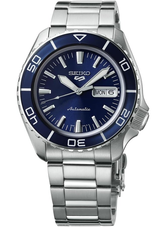 Seiko SEIKO Stainless Steel Analog Blue Dial Men's Watch-SRPK97K1  - Image 1