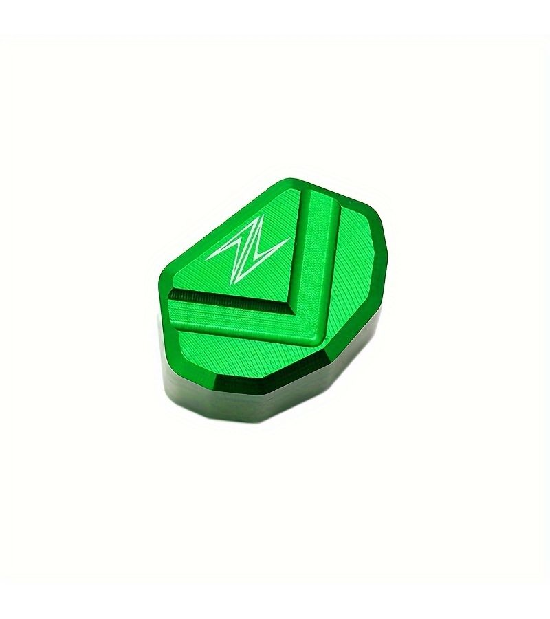 Red CNC Aluminum Turn Signal Switch Cover for Kawasaki Z Series Motorcycles - Image 2