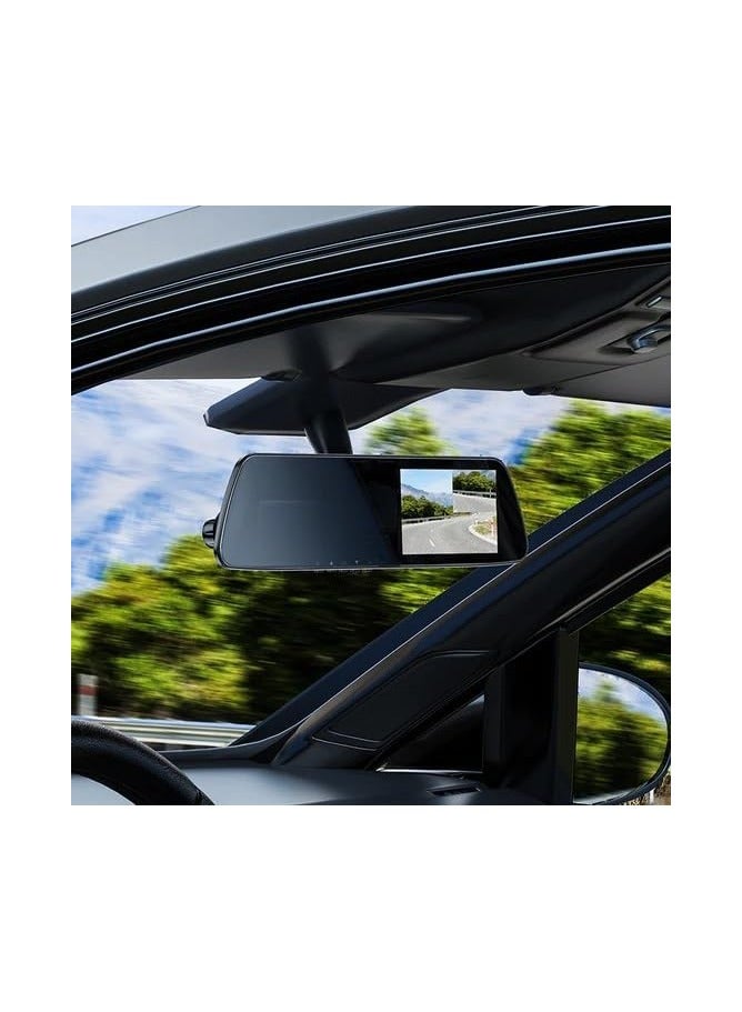 ريبنيو DV4 4.5 بوصة كاميرا سيارة 2in1 مرآة الرؤية الخلفية القيادة - Image 5