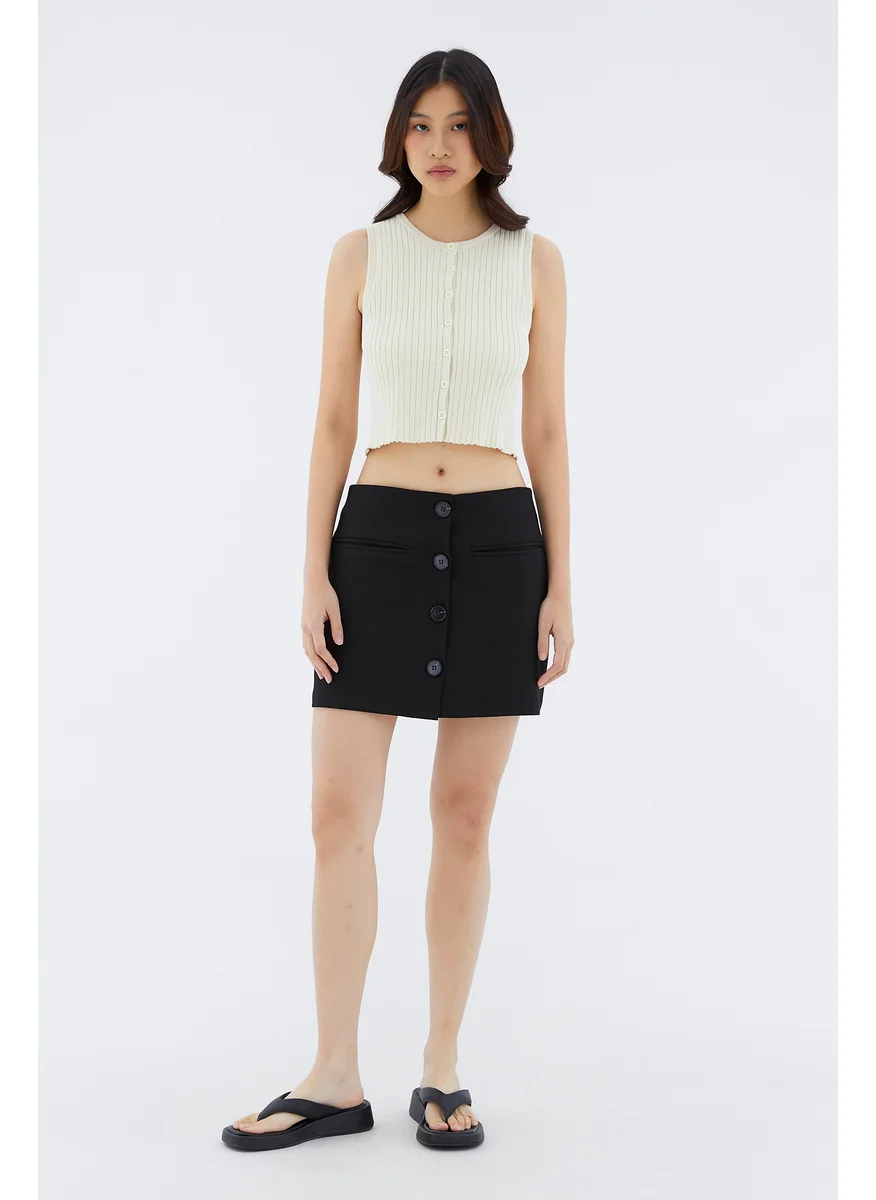 The Editor's Market Felane Low-Rise Mini Skirt