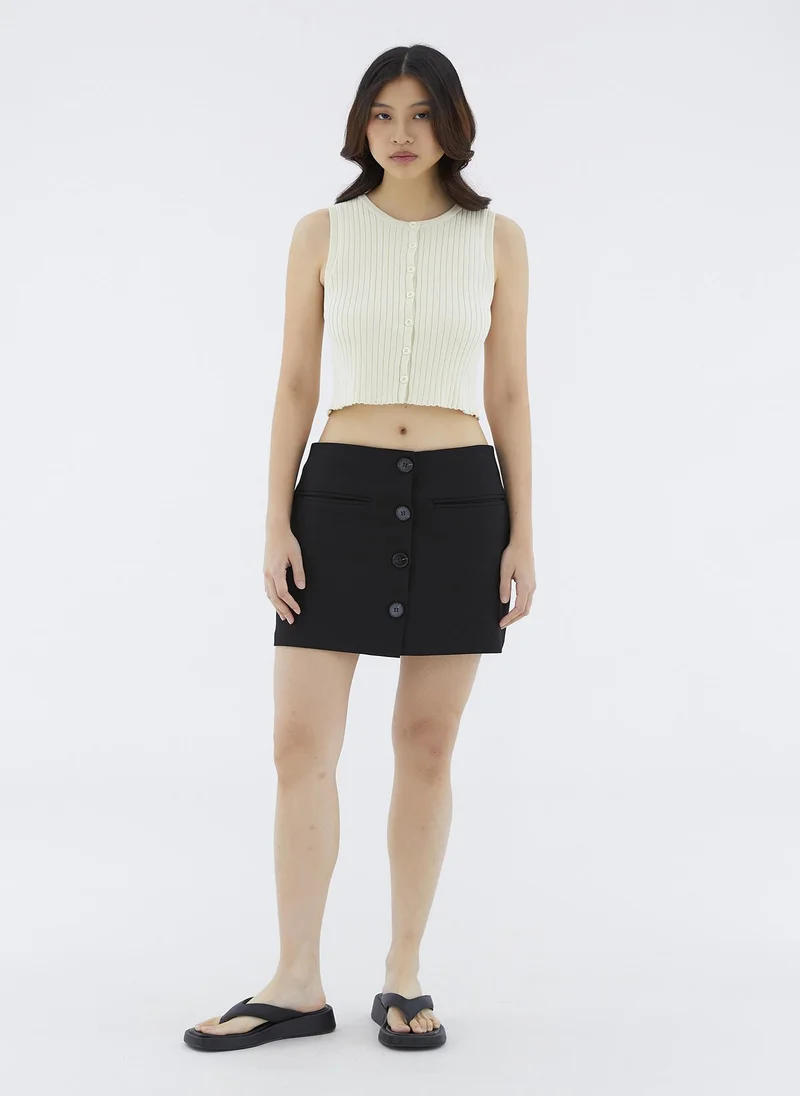 The Editor's Market Felane Low-Rise Mini Skirt