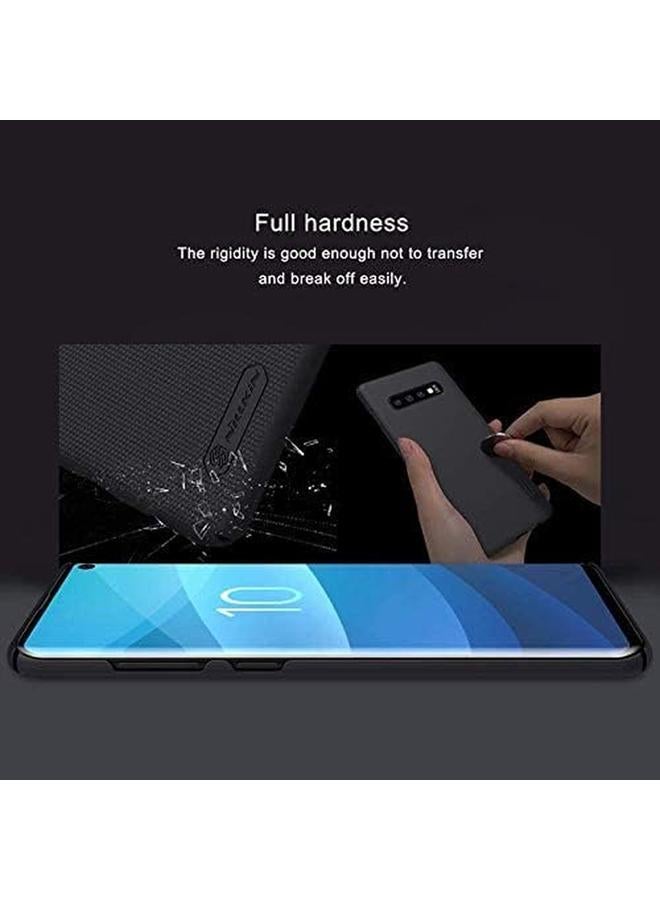 Nillkin Samsung Galaxy S10 Plus S10 Plus Mobile Cover Super Frosted Hard Shield Phone Case Black - Image 3