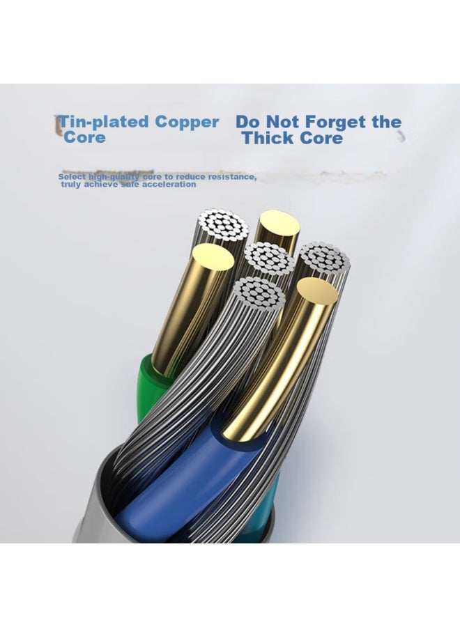 Stiger Fast Charging Cable For Apple, 20/27w Pd Compatible, Type-c To Lightning, Quick Charge For Iphone 14/13/12 Pro/xs Max, Car Charger - Image 2