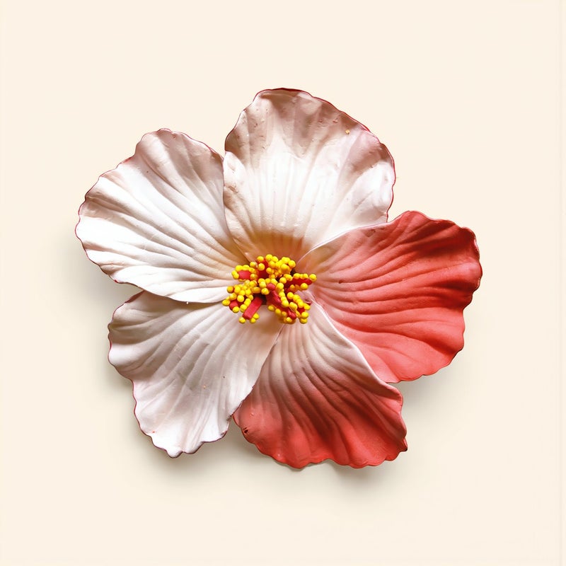 Hibiscus Flower Hair Clip Ladies Girls Kids All Age Universal Hair Accessory for Women - Image 4