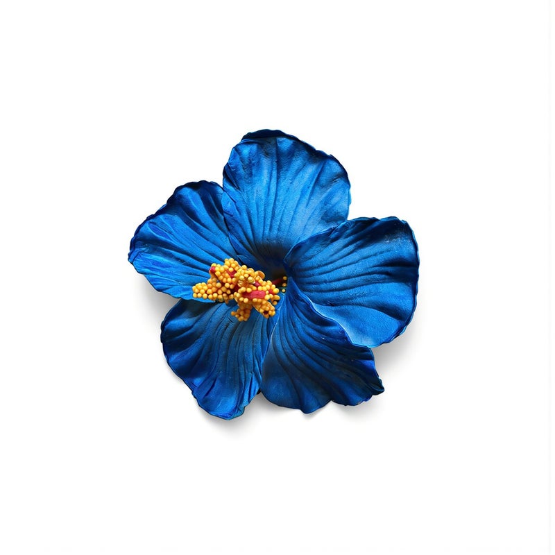 Hibiscus Flower Hair Clip Ladies Girls Kids All Age Universal Hair Accessory for Women - Image 1