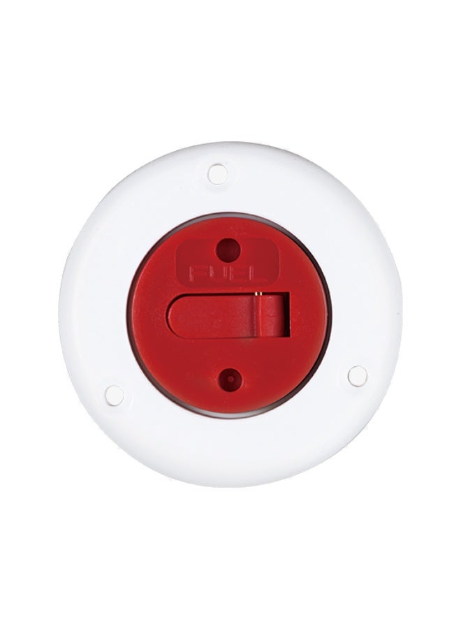 SEAFLO Fuel Deck Filler Cap Marine Fuel Hatch Cover Diesel Gas Water White Black - Image 2