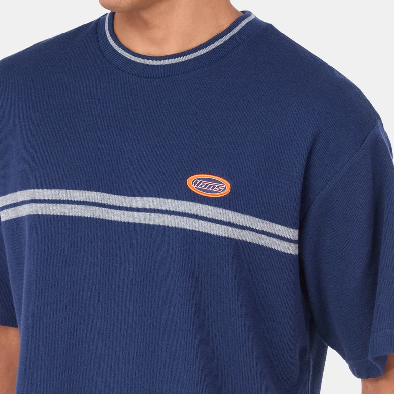VANS Blue Men's Galen Knit T-Shirt for Men | Best Price UAE
