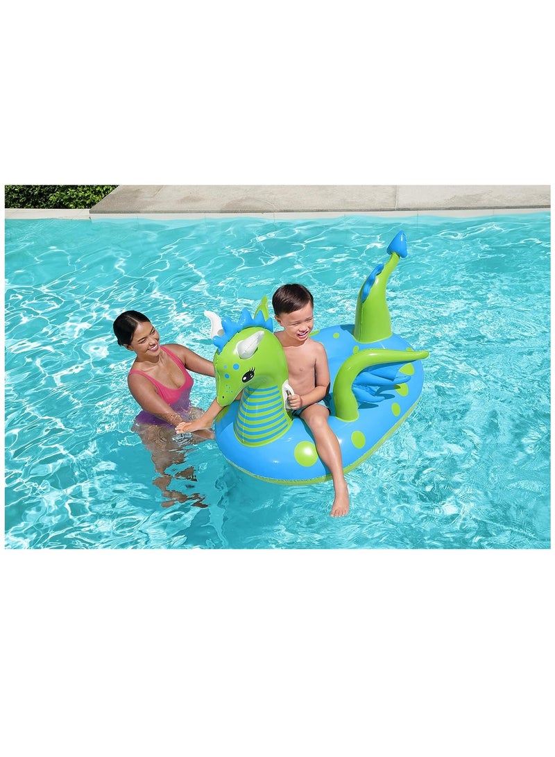 Bestway Inflable Fantasy Dragon Ride On - Image 3