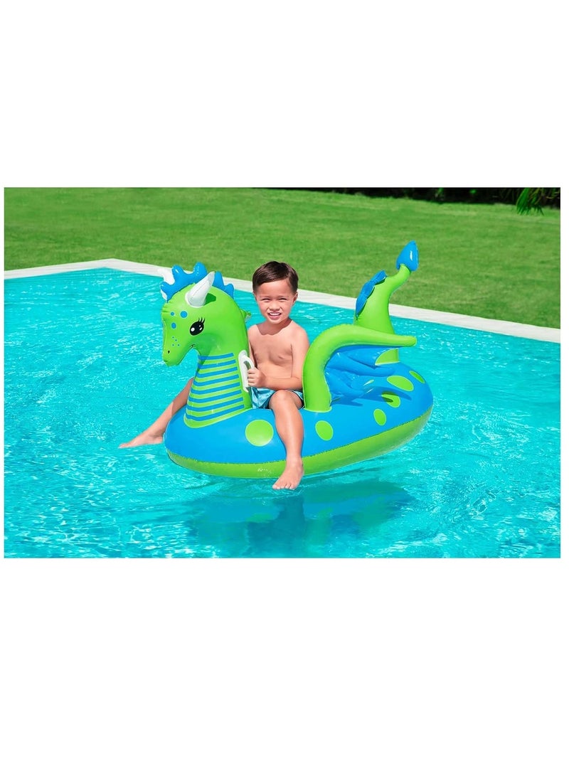 Bestway Inflable Fantasy Dragon Ride On - Image 4
