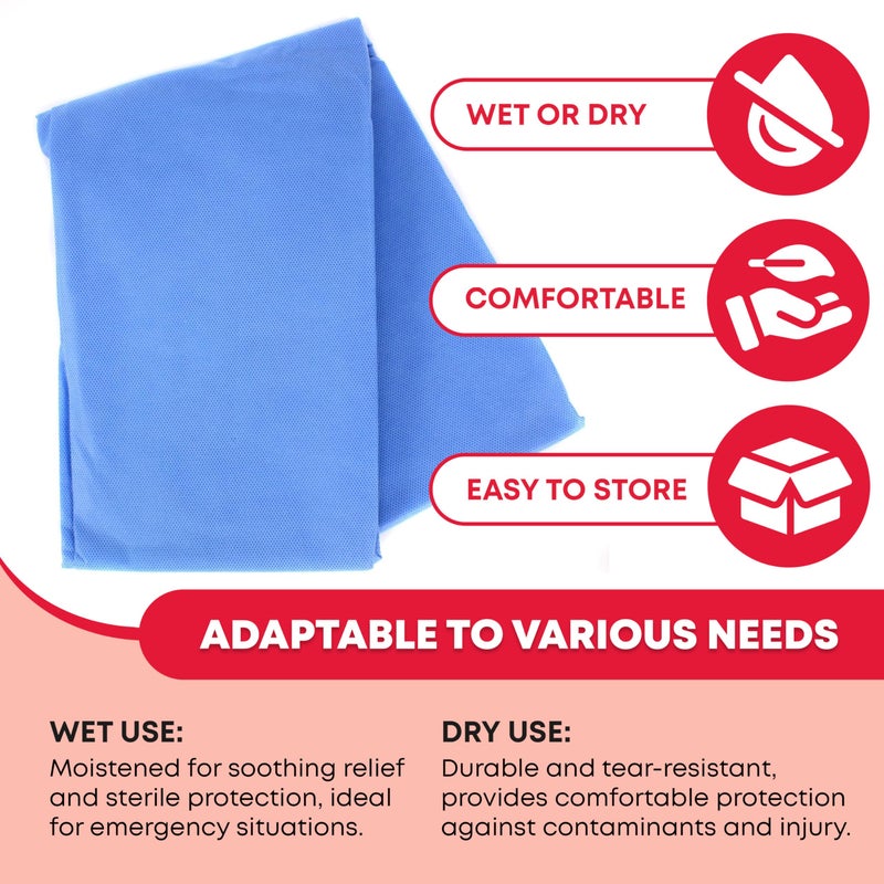 Ever Ready First Aid Sterile Burn Sheet Blanket â€“ 60â€x 90â€ - Image 5