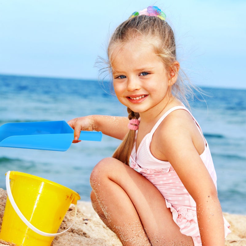2pcs Sand Shovels with Handle Beach Scoop Spade Sand Tools Gardening Digging Bath Toy - Image 5