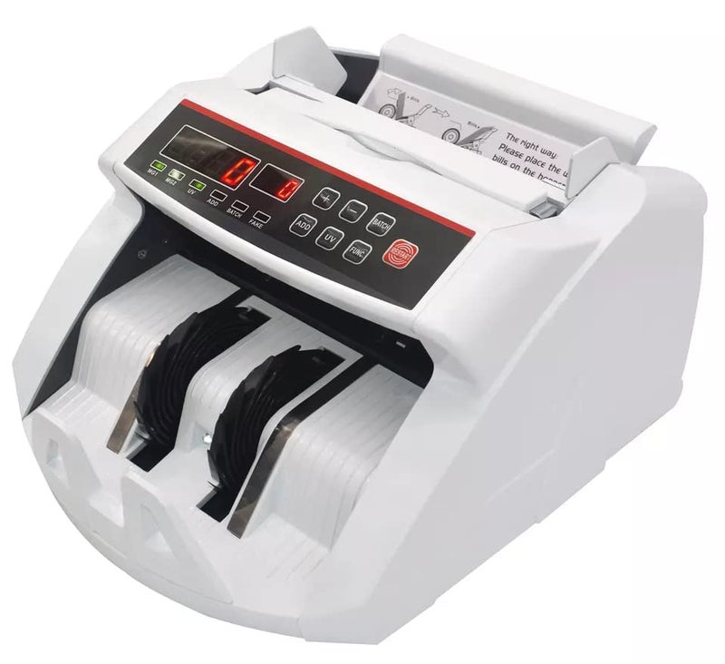 Security Store Store Note/Cash Counting Machine with Advanced Fake Note Detection Technology LCD Display !!1 Year Warranty !! - Image 1