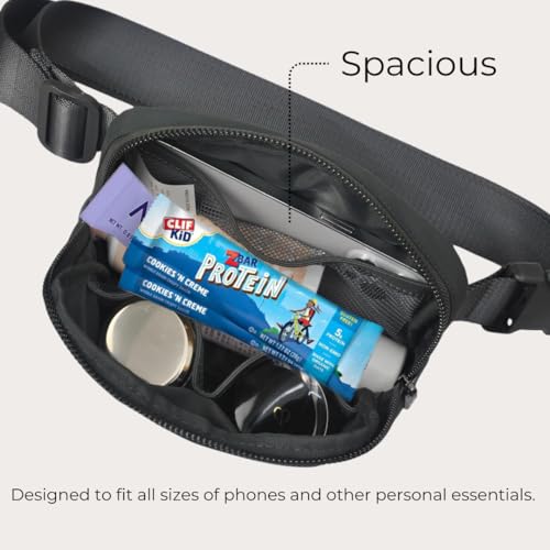 NGIL Mini Belt Bag for Women Crossbody Pack Workout Traveling Running Hiking Waist Bag with Adjustable Strap(Gray) - Image 3