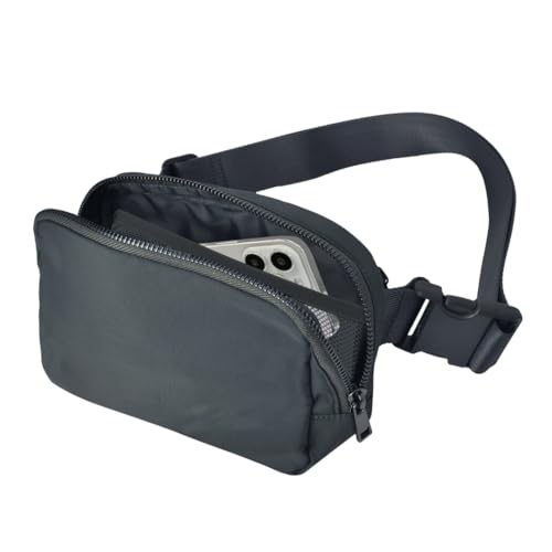 NGIL Mini Belt Bag for Women Crossbody Pack Workout Traveling Running Hiking Waist Bag with Adjustable Strap(Gray) - Image 1
