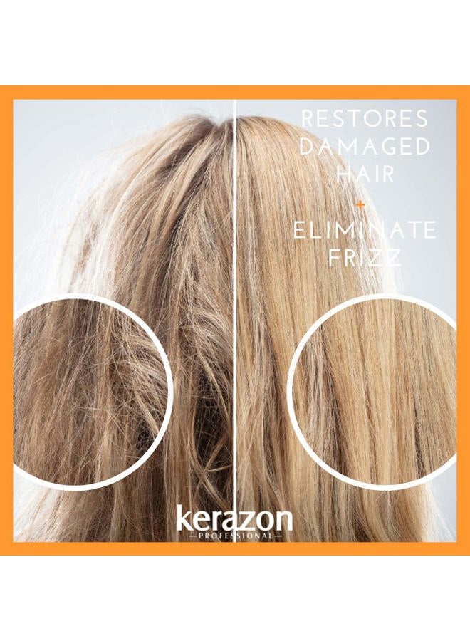 Kerazon Professional Anti Frizz Keratin Care Hair Mask 8fl.oz/236ml Buriti Liss - Image 2