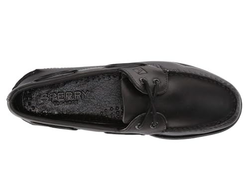 Sperry Men's Authentic Original 2-Eye Boat Shoe, Black, 12 M US - Image 3