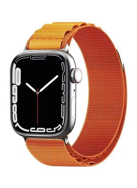 Compatible with Apple Watch Ultra Nylon Braided Alpine Loop Bands, for Apple Watch 49mm 42mm 44mm 45mm, Adjustable Rugged Sports Straps with Stainless Steel G-hook Womens Men Wristbands for Apple Watc