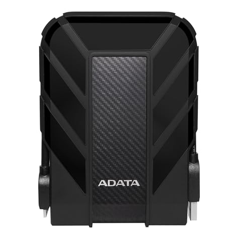 ADATA HD710 Pro 2 TB External Hard Drive Shockproof Waterproof Dustproof Durable Storage For Gamers Students Professionals Mac PC Linux Compatible Black AHD710P2TU31CBK - Image 1