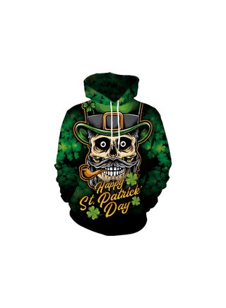 Animal Printed Green Hooded Hoodie - pzsku/ZE5DE709C2600D2511FEAZ/45/_/1696151487/80b88376-7ba4-41c9-b7ba-8ce141dfb34c