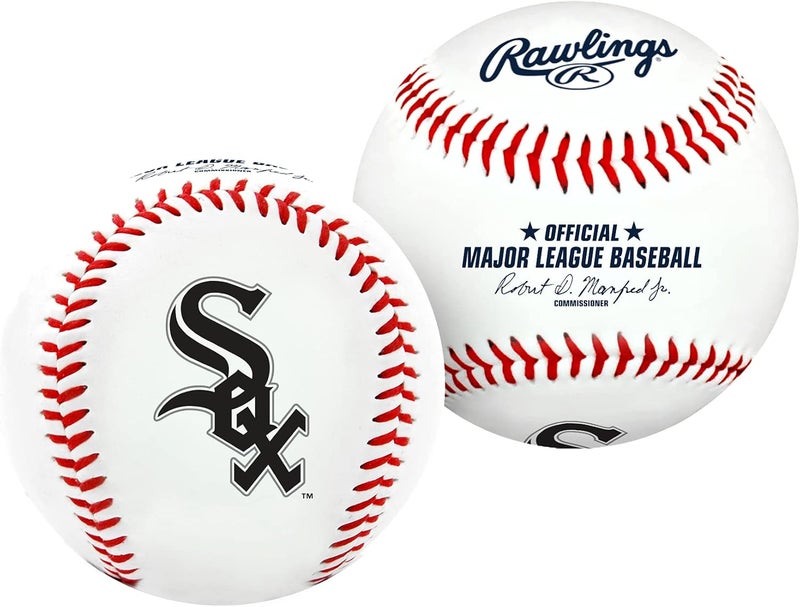Rawlings | Official 2025 MLB Baseball with Team Logo | All 30 MLB Teams Available - Image 1