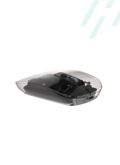 هيتز ماوس بلوتوث لاسلكي كامل شفاف محمول صامت ماوس مع جهاز استقبال USB  - Image 2