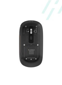 هيتز ماوس بلوتوث لاسلكي كامل شفاف محمول صامت ماوس مع جهاز استقبال USB  - Image 3