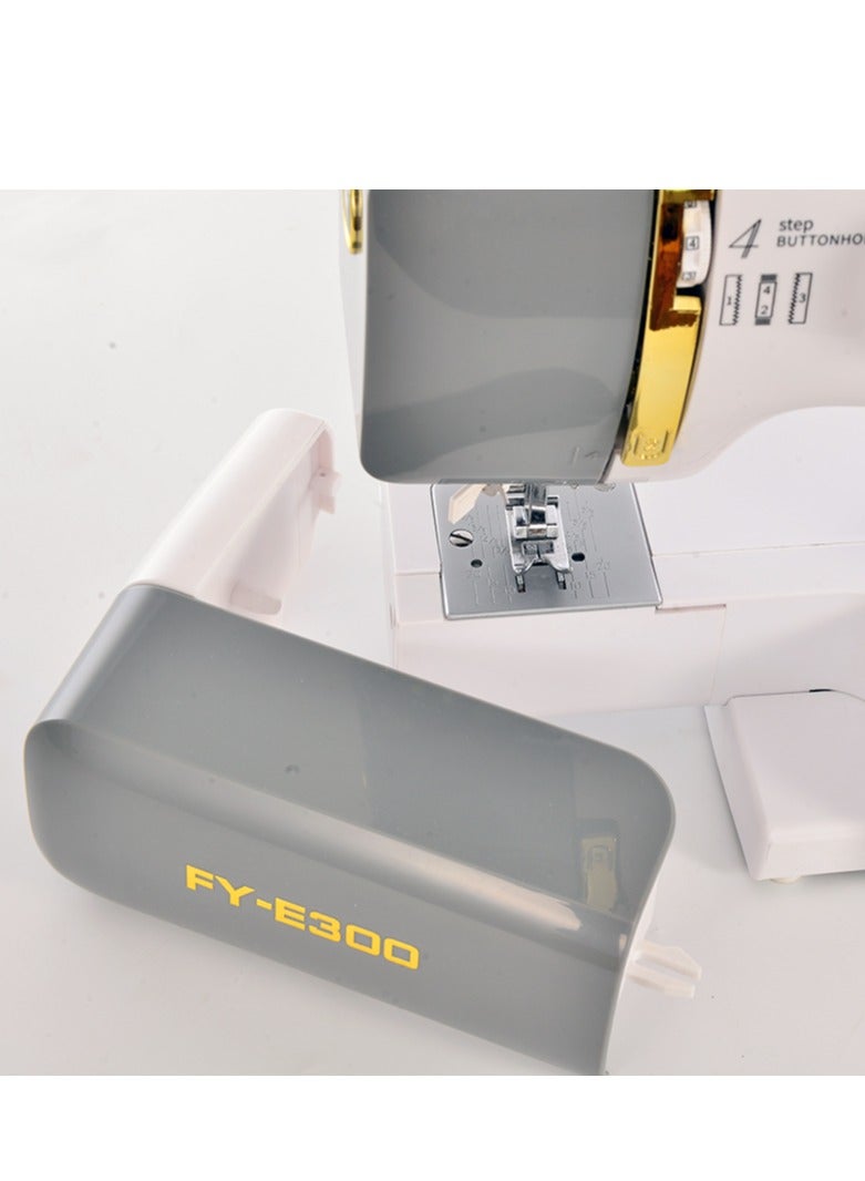 فيوي مكينة خياطة منزلية فييو 24 غرزة مزودة بمحرك سيرفو رمادي FY e300 - Image 4