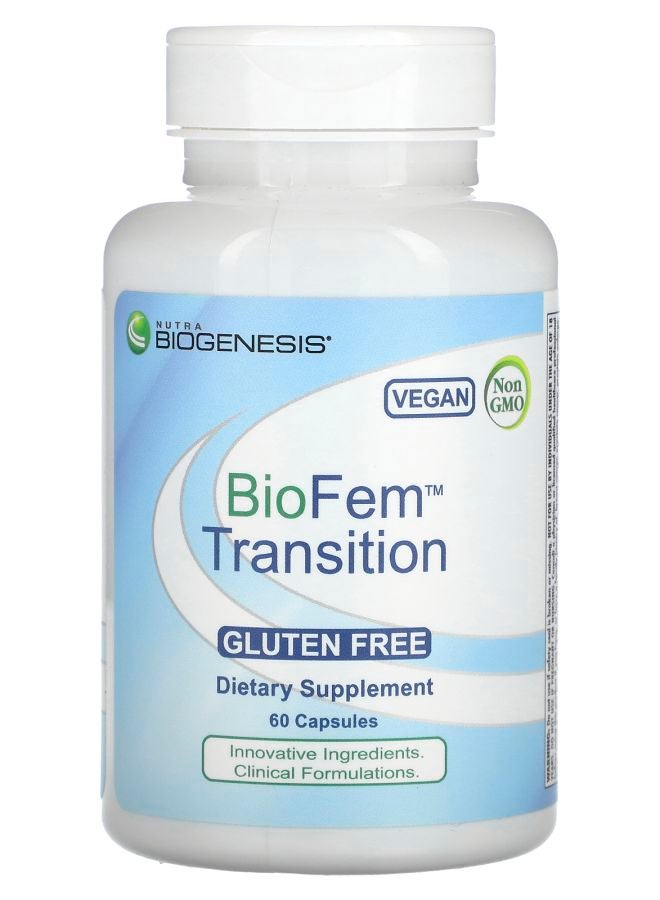 Nutra BioGenesis BioFem Transition 60 Capsules